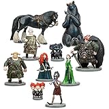 Disney Pixar Brave Deluxe 10 PC Figurine Set