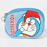 Doraemon Girl Small Change Purse Coin Pouch Blue