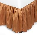 Waterford Brogan Queen Bed Skirt, Moss/Russet
