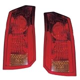 Cadillac CTS Replacement Tail Light Assembly - 1-Pair by AutoLightsBulbs