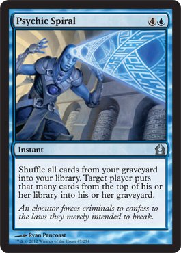 Magic: the Gathering - Psychic Spiral (47) - Return to Ravnica On Sale
