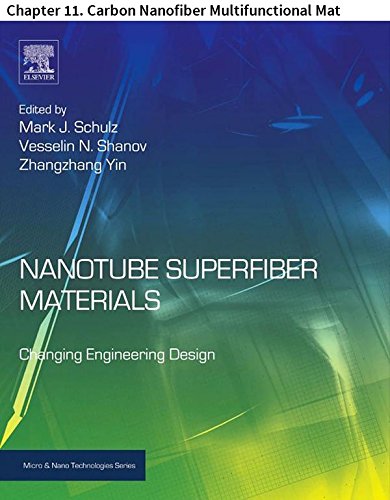 Nanotube Superfiber Materials: Chapter 11. Carbon Nanofiber Multifunctional Mat (Micro and Nano Technologies)