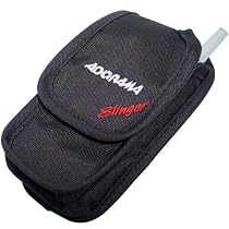 Adorama Slinger Cell Phone Pouch with Antenna Cut Out, Black.