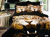 Arya Tiger Duvet Cover Bed in Bag King Bedding Gift Set AR216K