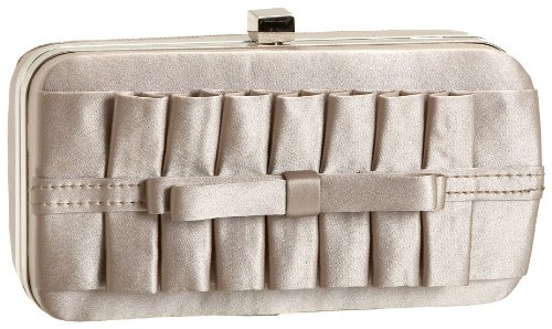 Menbur Pleat-Detailed Box Clutch