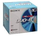 Review Sony 10DMR47B / DVD Minus (16X Speed) 10 jewel case