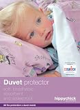 Hippychick Single Duvet Protector (White, 135x200cm)