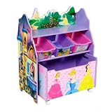 Disney Princess Collection 3 in 1 Toy Box & Organizer