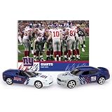 Upper Deck New York Giants Charger/ Corvette Card Set