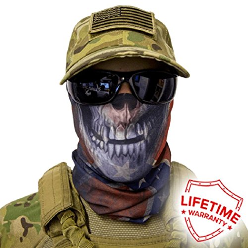 Salt Armour Face Mask Shield Balaclava Alpha Defense (Rebel Skull)