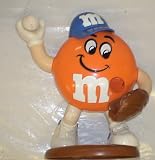 M&ms M&m Candy Dispenser (Loose, No Package) : Orange M&m Baseball