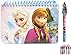 Disney Frozen Elsa and Anna Spiral Autograph Book and 1 Pen