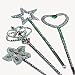 Dozen Silver Princess Wands