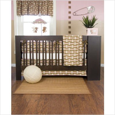 Bundle-73 Flow Four-Piece Crib Bedding Set product image