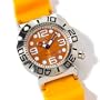 Jacques Lemans Men's Diver Collection Rubber Strap Watch