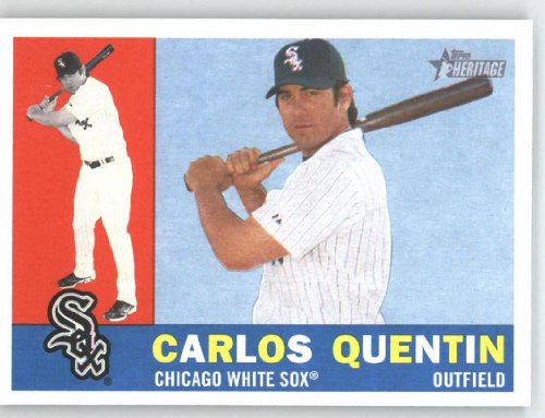2009 Topps Heritage #365 Carlos Quentin - Chicago White Sox (Baseball Cards)