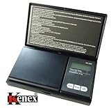 (KENEX) Professional Digital Pocket Scale (Black)(KX-500)