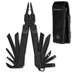 Leatherman Super Tool 300 EdelstahlBlack Oxide, inklusive Nylon-Molle-Holster austauschbare Drahtschneider 831151