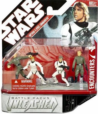 Star Wars Unleashed Battle Packs > Imperial & Rebel Commanders Action Figure Set