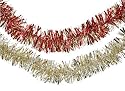 Thick-N-Thin Tinsel 2m X 10cm X 4 Ply 2-Tone Buy 1 GET 1 FREE (351558)