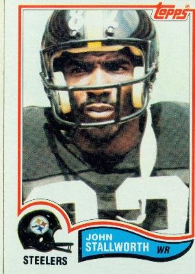 1982 Topps #219 John Stallworth - Pittsburgh Steelers (Football Cards)