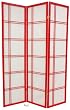 Unique Colors D&eacute;cor Accessories - 6ft. Double Cross Japanese Privacy Screen Room Divider - Red, Orange, Yellow, Mustard