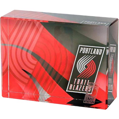 NBA Portland Trailblazers Pennant Design Team Logo Desk Ornament/Paperweight