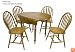Target Marketing Systems 40 Inch Drop Leaf Table, Oak