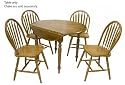 Furniture online: Target Marketing Systems 40 Inch Drop Leaf Table, Oak