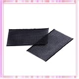 2x Black Shower Seamless Magic Tape Fringe Hair Stabilizer Ornament Stick Clips B0227