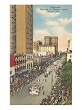 Gasparilla Parade, Tampa, Florida Premium Giclee Poster Print, 12x16