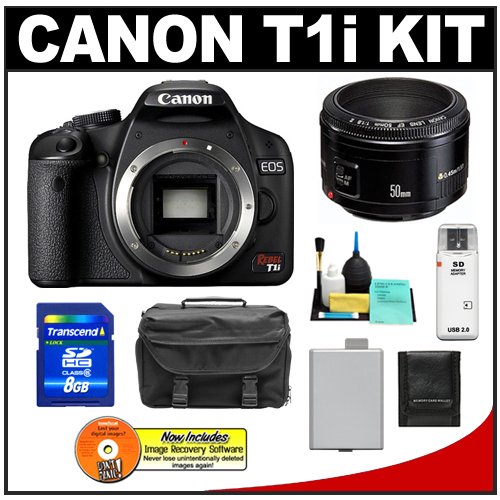 Canon EOS Rebel T1i Digital SLR Camera w