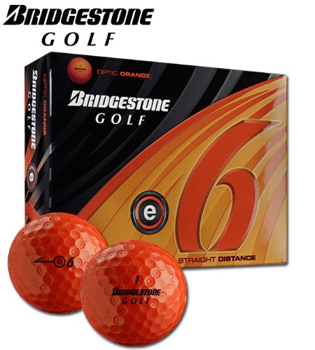 Bridgestone Precept 2011 e6 Optic Orange 1-Dozen Golf Balls
