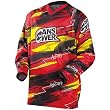 Answer Racing Syncron Prism Youth Boys Motocross Motorcycle Jersey - Red/Yellow