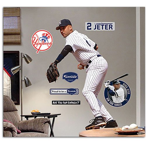 Yankees - Fathead MLB Players - Jeter, Derek