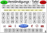 Verständigungs-Tafel - Schreibtafel -: sehr hilfreich für Patienten mit einer Sprachstörung wie bei Schlaganfall, Demenz, beatmete Patienten sowie Erkrankungen an den Stimmbändern