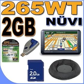 Garmin Nuvi 265WT Vehicle GPS W/4.3