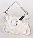 Guess Tasche, Handtasche, Leder - Optik, weiß