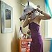 KINGMYS Creepy Whimsy Halloween Unicorn Mask