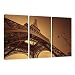 Image sur toile 160 x 90 cm Mod�le N� XXL 1048 Tour Eiffel Tableaux pour la mur, encadr�s, pr�ts � poser, tout les images sur ch�ssis g�ant bois v�ritable.