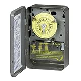 Intermatic T104 208-277-Volt DPST 24 Hour Mechanical Time Switch