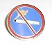 No Smoking~ No Smoking Button~ Rare Vintage Button!!~ Approx 1