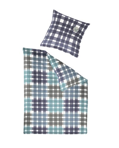 Irisette 8140-20 Joy Bettw&auml;sche Satin / 200 x 200 cm, blau Preisvergleich