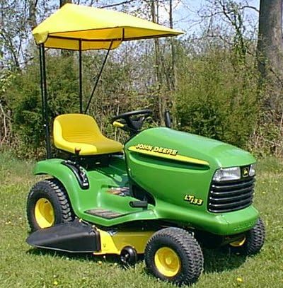 Original Tractor Cab John Deere LT100 Series Sunshade