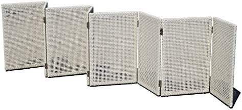 Colony Privacy Screen Finish: Metallic Wash
