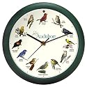 Audubon Singing Bird Clock - 13"