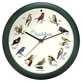 Audubon Singing Bird Clock - 13