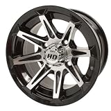 4 137 STI HD2 Alloy Wheel 14x7 5.0 + 2.0 Gloss Black BOMBARDIER CAN-AM KAWASAKI... by Unknown&node=15684181