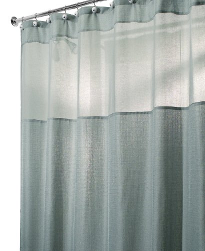 InterDesign Niko Shower Curtain Mineral