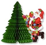 from Pams Christmas Party Tableware | Santa with Tree Table Centrepiece